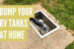 Dumping your RV tanks at home